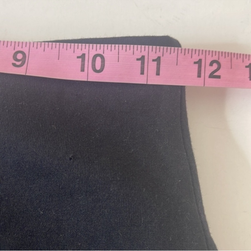 Aerie Offline OG Foldover High Rise Super Flare Leggings Black Small - Picture 8 of 14